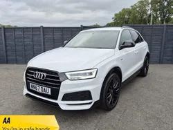White Used 2017 Audi Q3 Black Edition SUV | £15,495 (Expensive)