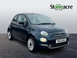Blue Used 2023 Fiat 500 Hatchback | £10,495 (Fair price)