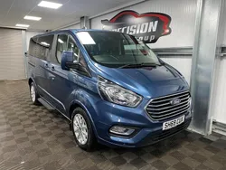 Blue Used 2019 Ford Tourneo Custom Titanium MPV | £17,995 (Good price)