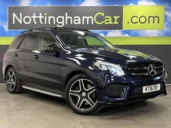 Blue Used 2016 Mercedes GLE450 AMG Premium SUV | £25,391