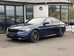 Blue Used 2017 BMW 530e M Sport Sedan | £14,995