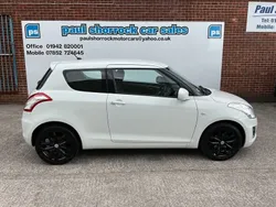 White Used 2015 Suzuki Swift SZ3 Hatchback | £4,995 (Fair price)