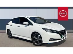 White Used 2020 Nissan Leaf N-TEC Hatchback | £11,530 (Fair price)