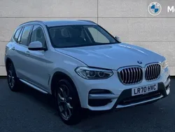 White Used 2020 BMW X3 xLine SUV | £28,108 (Fair price)