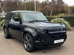 Black Used 2024 Land Rover Defender SUV | £82,950 (Fair price)