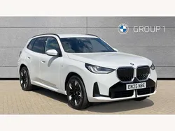 White New 2025 BMW X3 M Sport SUV | £53,538