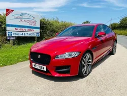 Red Used 2017 Jaguar XF R-Sport Sedan | £10,495 (Fair price)