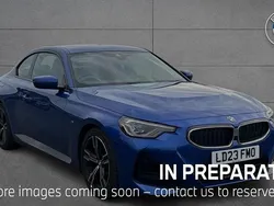 Blue Used 2023 BMW 220 M Sport Coupe | £28,440 (Good price)