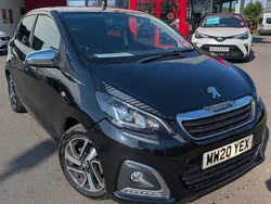 Black Used 2020 Peugeot 108 Active Hatchback | £9,234 (A bit pricey)