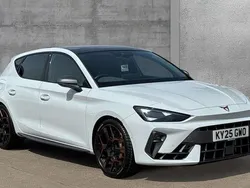 White Used 2025 Cupra Leon VZ3 Hatchback | £32,990 (Expensive)