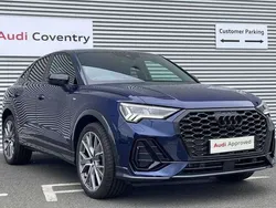 Navarra blue, metallic Used 2024 Audi Q3 Black Edition SUV | £37,990 (A bit pricey)