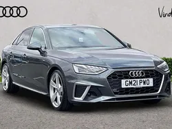 Grey Used 2021 Audi A4 S-Line Sedan | £20,300 (Fair price)