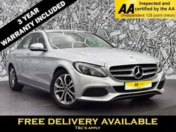 Silver Used 2018 Mercedes C220 Sedan | £14,395 (Good price)