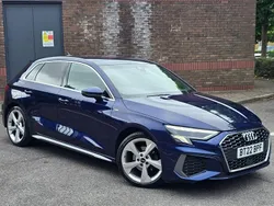 Blue Used 2022 Audi A3 Sportback S-Line Hatchback | £16,990 (A bit pricey)