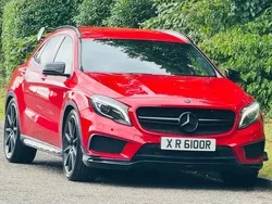Red Used 2015 Mercedes GLA45 AMG AMG SUV | £13,575