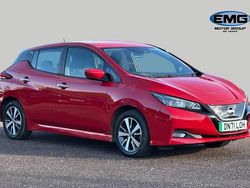 Red Used 2021 Nissan Leaf Acenta Hatchback | £6,995 (Fair price)
