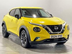 Yellow Used 2024 Nissan Juke N-Connecta SUV | £15,999 (Fair price)