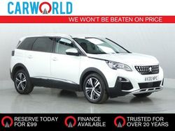 White Used 2020 Peugeot 5008 Allure MPV | £14,700 (Fair price)