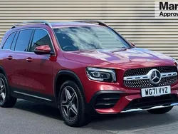 Red Used 2022 Mercedes GLB200 AMG line SUV | £26,022 (Fair price)