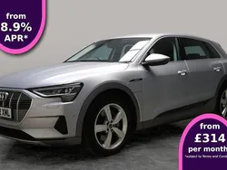Silver Used 2022 Audi e-tron Design SUV | £21,456 (Fair price)