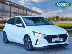 White Used 2022 Hyundai i20 SE Hatchback | £13,990 (Fair price)