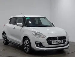 White Used 2019 Suzuki Swift Hatchback | £9,498 (Fair price)
