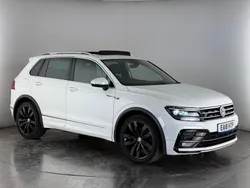 White Used 2018 VW Tiguan R-line SUV | £19,700 (Fair price)