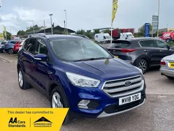Blue Used 2018 Ford Kuga ST-Line X SUV | £10,495 (Good price)