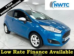 Blue Used 2016 Ford Fiesta Zetec Hatchback | £3,995 (Good price)