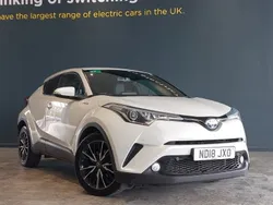 White Used 2018 Toyota C-HR SUV | £16,298 (Fair price)