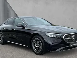 Black Used 2024 Mercedes E200 AMG line Sedan | £40,052