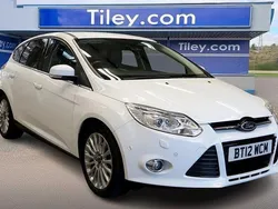 White Used 2012 Ford Focus Titanium X Hatchback | £6,490 (Expensive)