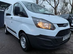 White Used 2017 Ford Transit Custom Van | £7,490 (A bit pricey)