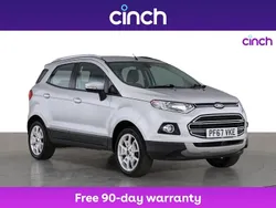 Silver Used 2018 Ford Ecosport Zetec SUV | £8,449 (Good price)