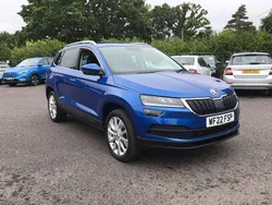 Blue Used 2022 Skoda Karoq SE L SUV | £17,435 (Fair price)