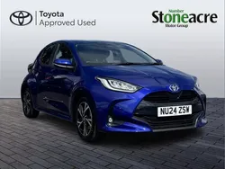 White Used 2021 Toyota Yaris Hybrid Design Hatchback | £19,000 (A bit pricey)