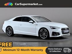 White Used 2022 Audi A5 S-Line Coupe | £23,697 (Super price)