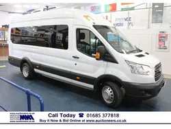 White Used 2018 Ford Transit Trend | £16,550 (A bit pricey)