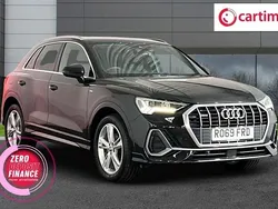 Black Used 2019 Audi Q3 S-Line SUV | £19,599 (Fair price)