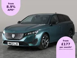 Blue Used 2022 Peugeot 308 Allure Premium Estate | £12,878 (Good price)