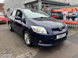 Blue Used 2009 Toyota Auris Hatchback | £1,995 (Fair price)