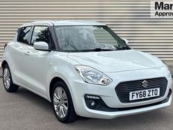 White Used 2018 Suzuki Swift SZ-T Hatchback | £8,922 (Fair price)