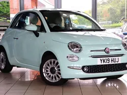 Green Used 2019 Fiat 500 Lounge Hatchback | £9,280 (A bit pricey)