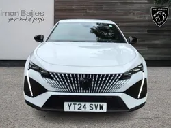 White Used 2024 Peugeot 408 GT Sedan | £22,995 (Good price)