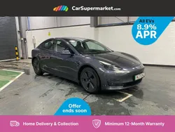 Grey Used 2021 Tesla Model 3 Long Range AWD Sedan | £20,697 (A bit pricey)