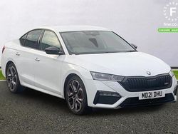 White Used 2021 Skoda Octavia vRS Hatchback | £20,199 (Fair price)
