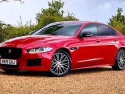 Red Used 2019 Jaguar XE Ingenium Sedan | £10,900 (Fair price)