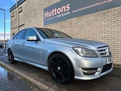 Silver Used 2013 Mercedes C250 AMG Sedan | £5,695 (Fair price)