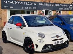 White Used 2017 Abarth 595 Hatchback | £8,995 (A bit pricey)