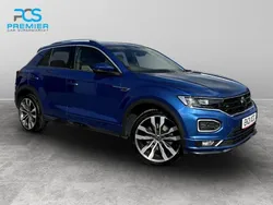 Blue Used 2021 VW T-Roc R-line SUV | £18,595 (Good price)